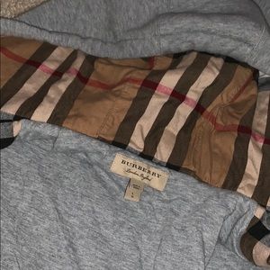 Authentic mens burberry hoodie